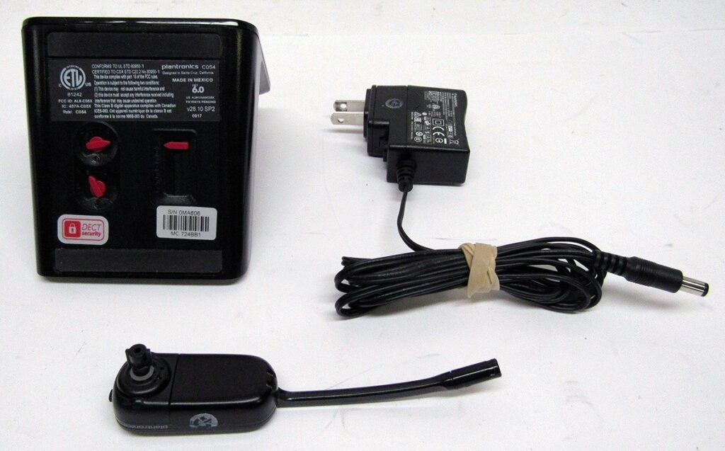 Plantronics CS540 Convertible Wireless DECT Headset System 84693-01 - Image 3