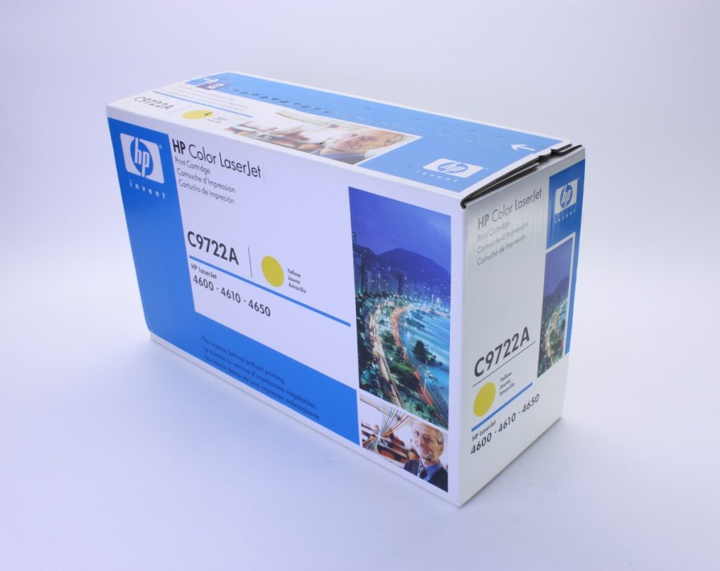 New Sealed Hp LaserJet 4600 4610 4650 641A Yellow Toner C9722A