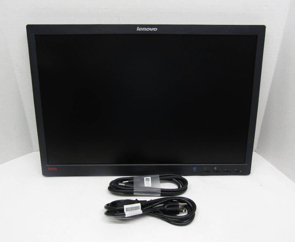 Lenovo ThinkVision L2251pwD 22" Widescreen LCD Monitor DisplayPort VGA DVI NO Stand - Image 2