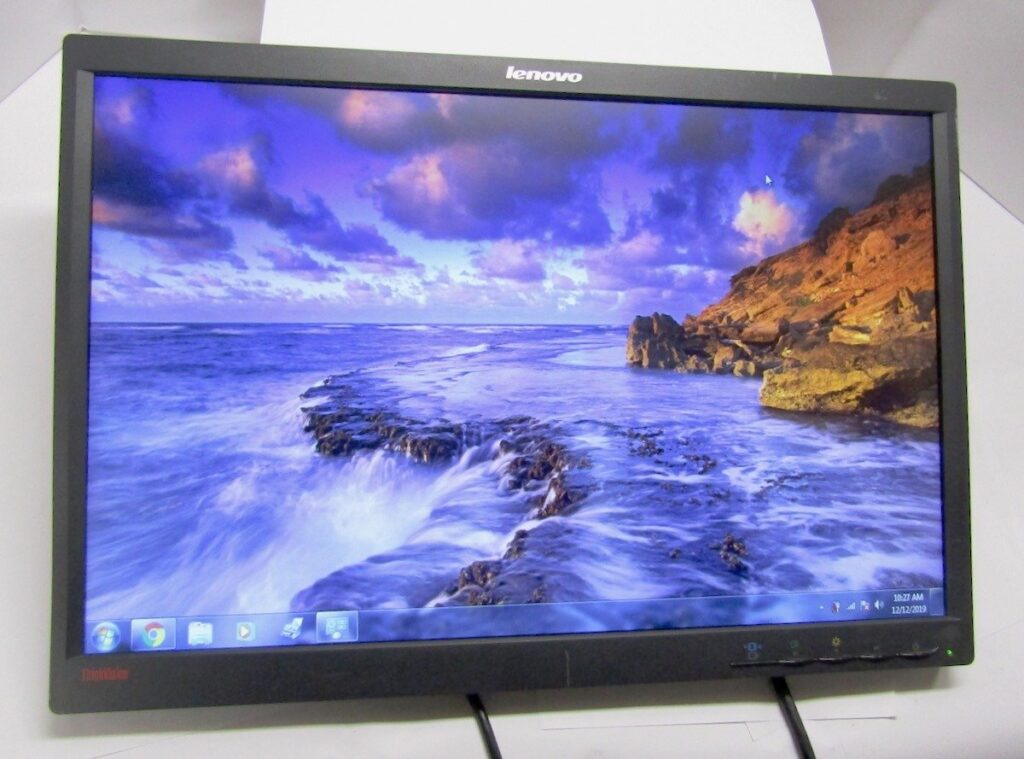 Lenovo ThinkVision L2251pwD 22" Widescreen LCD Monitor DisplayPort VGA DVI NO Stand