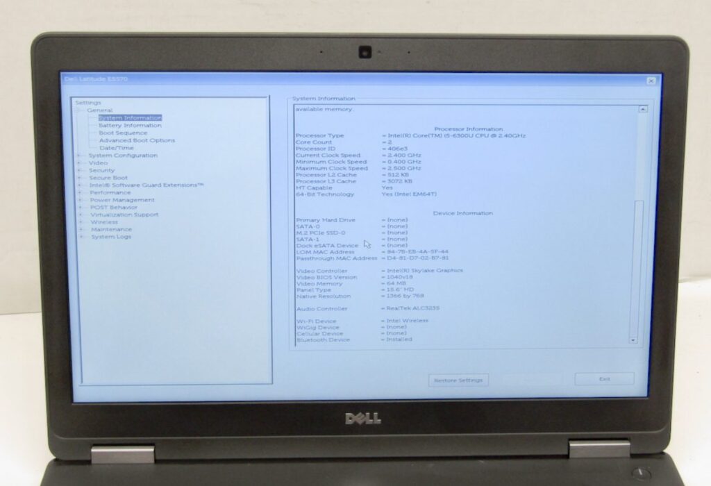 OEM LCD Display Screen Assembly 1366x768 for Dell Latitude 15.6" Laptop