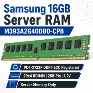 Samsung 16GB DDR4-2133P ECC Registered RDIMM Server RAM M393A2G40DB0-CPB 2Rx4