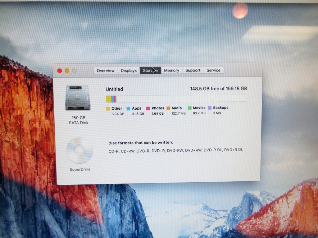 Apple iMac 20" Mid 2009 Core2Duo 2.0GHz GeForce 9400 8GB 160GB HDD A1224 - Image 9