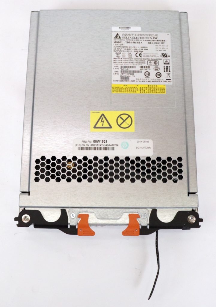 Delta Electronics TDPS-585AB 585W IBM 00W1521 Power Supply