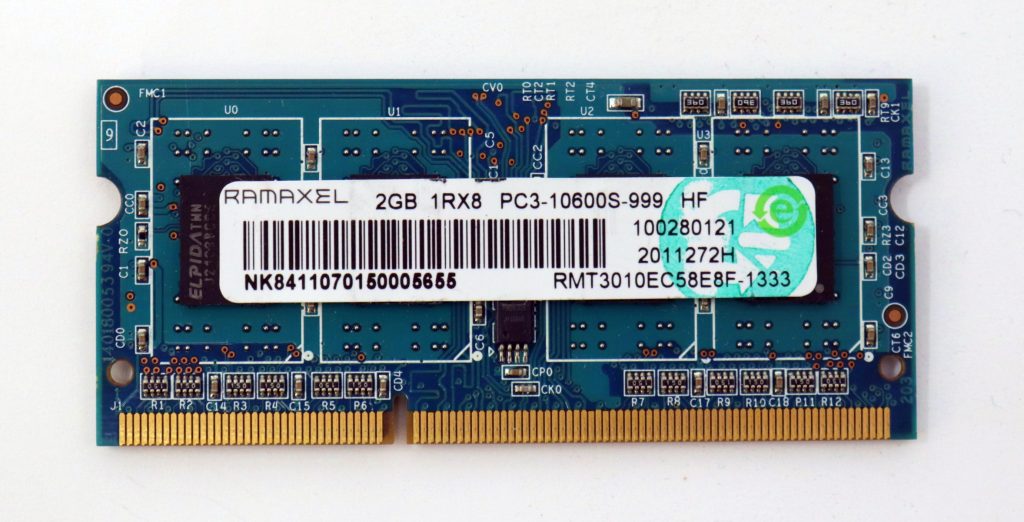 Lot 9 Ramaxel 2GB Laptop Memory PC3-10600S 1333MHz RMT3010EC58E8F-1333 - Image 2