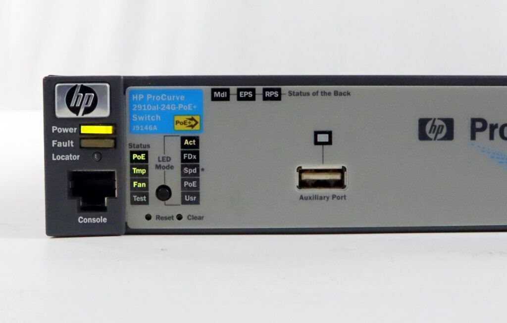 HP ProCurve 2910al-24G-PoE+ 24-Port Gigabit Network Switch J9146A - Image 2