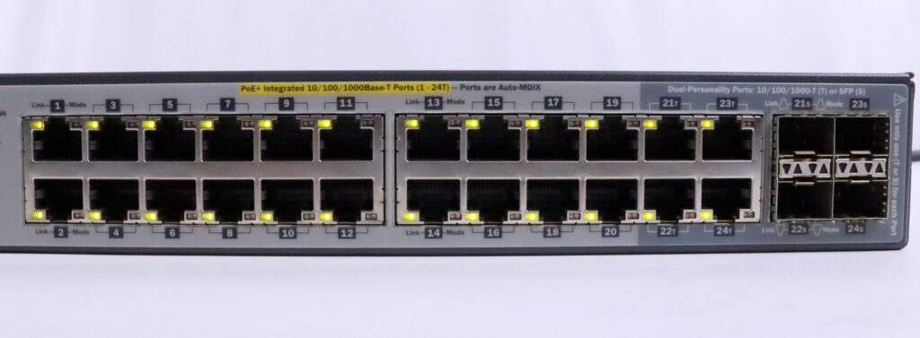 HP ProCurve 2910al-24G-PoE+ 24-Port Gigabit Network Switch J9146A - Image 3