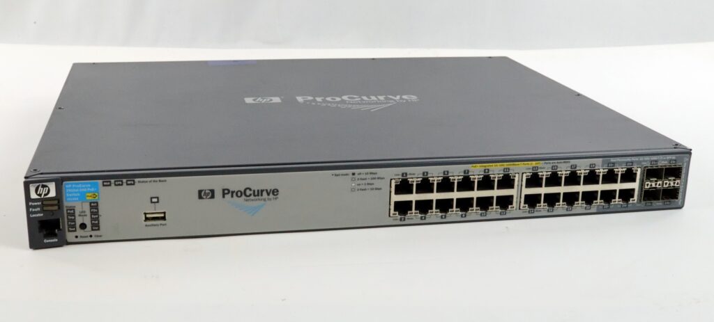 HP ProCurve 2910al-24G-PoE+ 24-Port Gigabit Network Switch J9146A