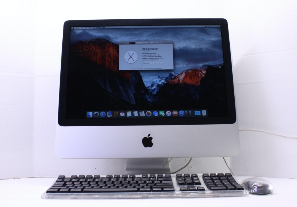 iMac 20″ Early 2008 2.66GHZ Core2 Duo 500GB HDD 4GB RAM A1224