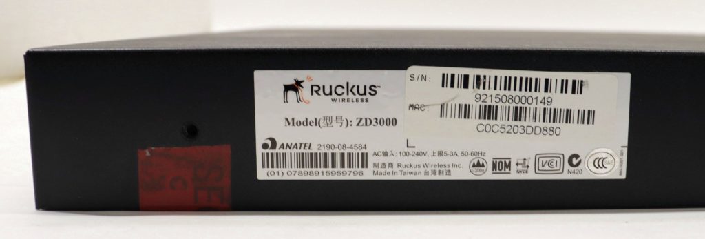 Ruckus Wireless LAN Controller Zone Director 3000 ZD3000 - Image 5