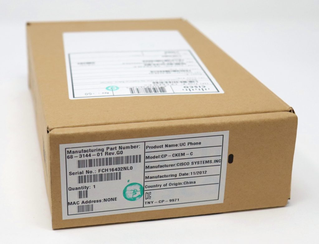 New Cisco CP-CKEM-C Unified IP Color Key Expansion Module 68-3144-01