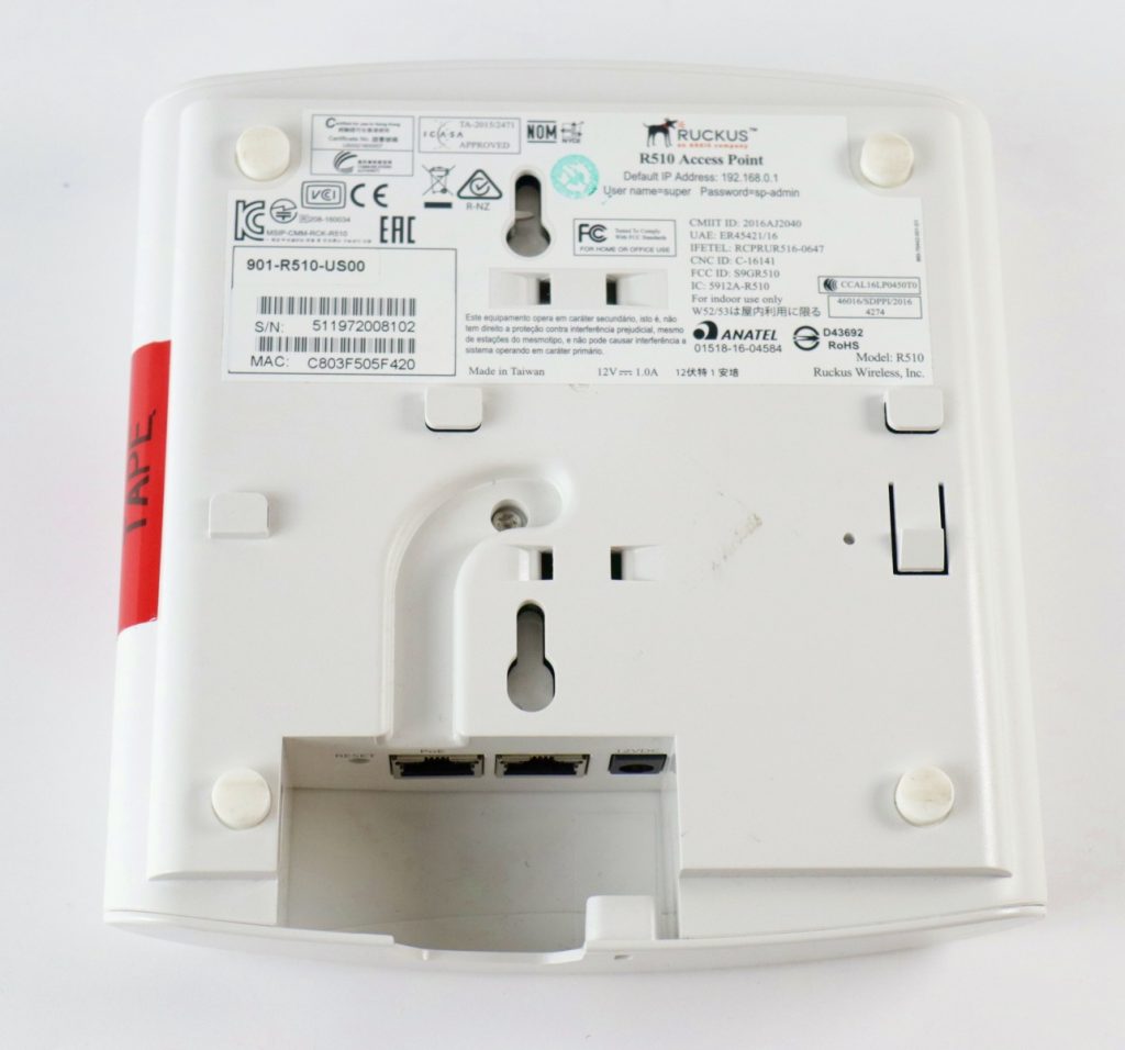 Ruckus ZoneFlex R510 Wireless Access Point 901-R510-US00 - Image 6