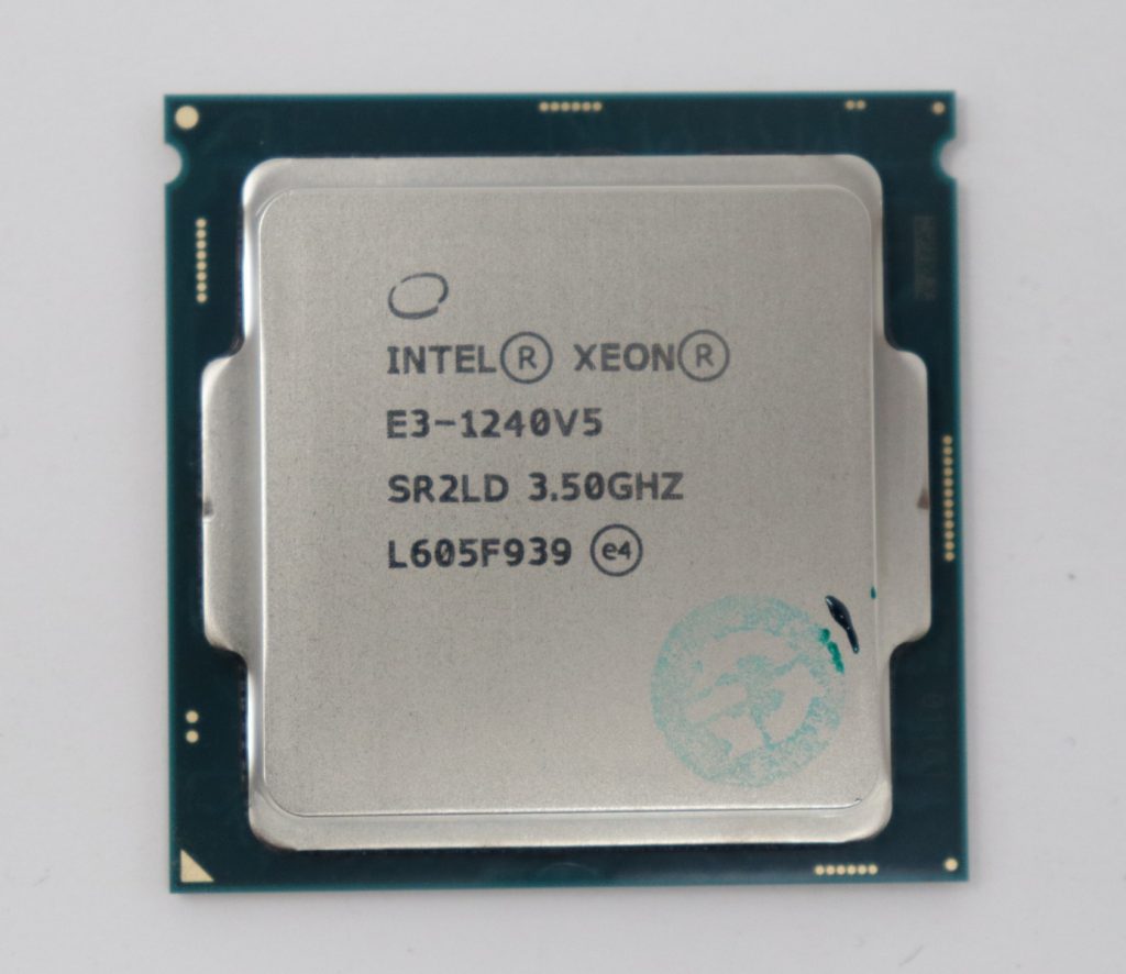 Intel Xeon E3-1240V5 Quad-Core 3.5GHz 8MB LGA1151 Server CPU Processor SR2LD
