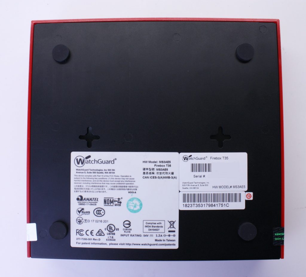 WatchGuard Firebox T35 MS3AE5 Firewall - Image 3