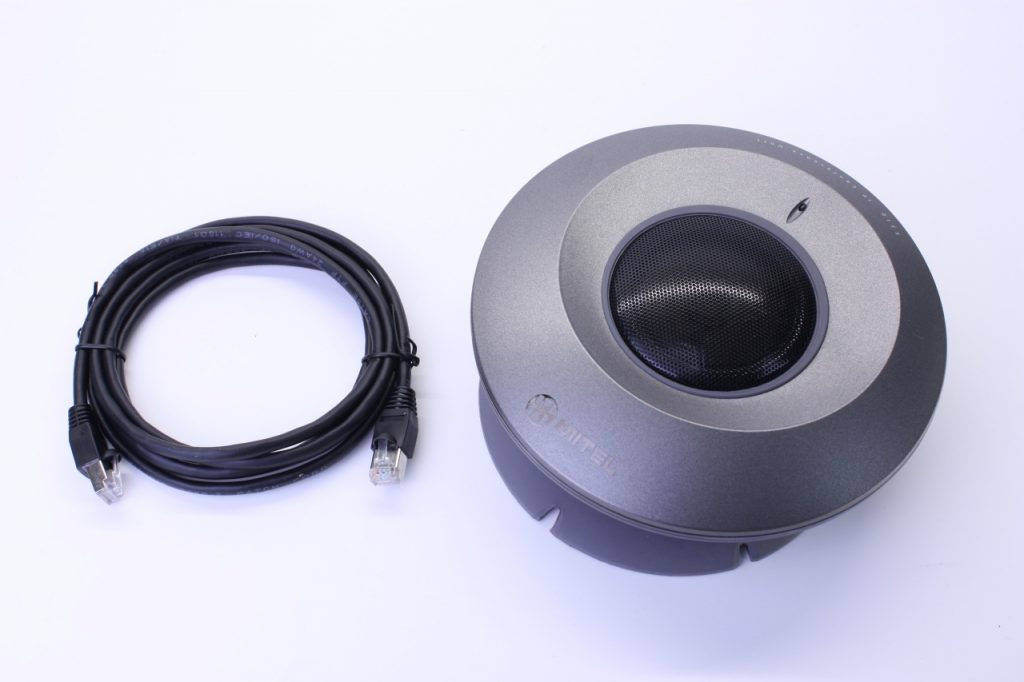 MITEL 5310 IP Conference Saucer Unit + Ethernet Cable - Image 2