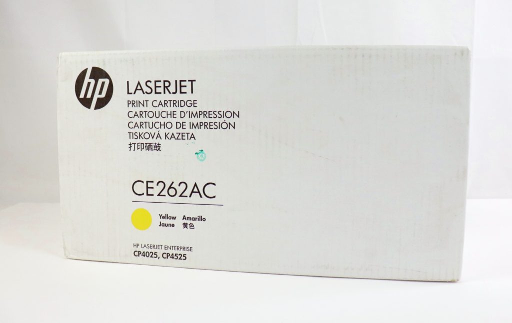 New HP LaserJet Enterprise CE262AC Yellow Print Toner Cartridge CP4025 CP4525