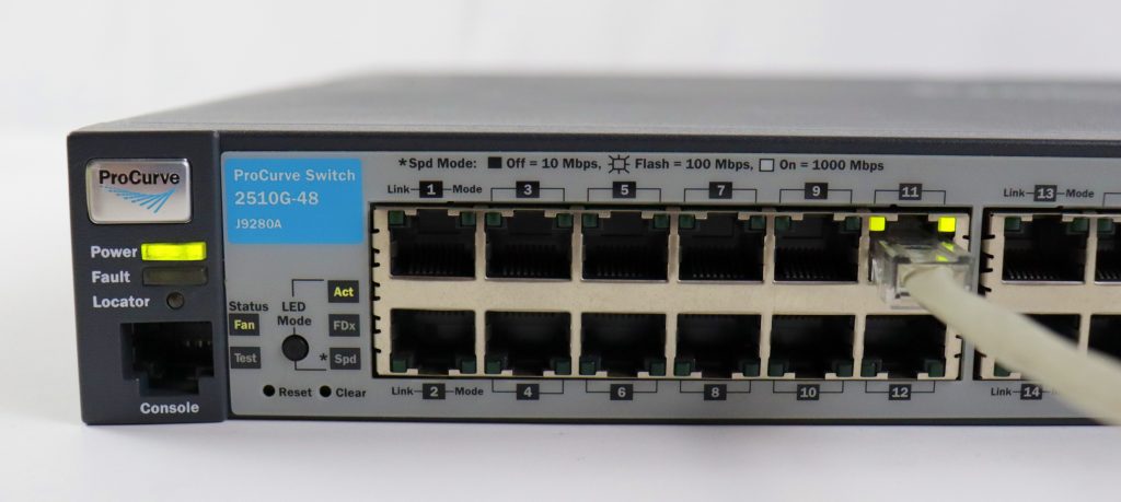 HP ProCurve 2510G-48 J9280A 48-Port Gigabit Managed Network Switch - Image 2