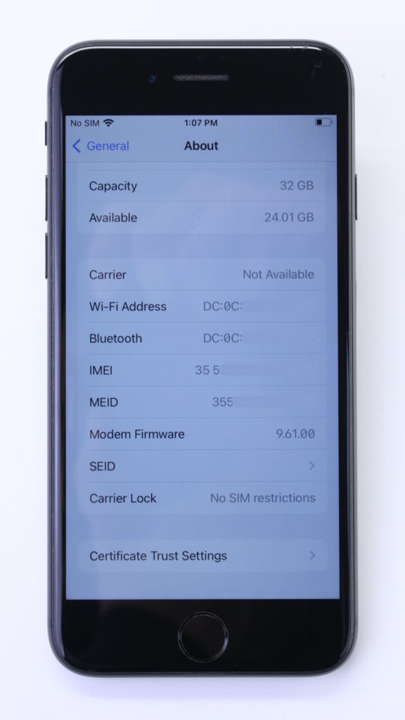 Apple iPhone 7 A1778 MN9D2LL/A 32GB Black Unlocked - Image 9