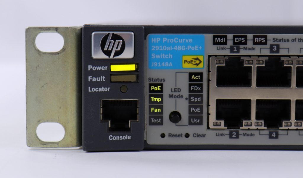 HP 2910al-48G-PoE+ J9148A PoE Gigabit Ethernet Network Switch - Image 2