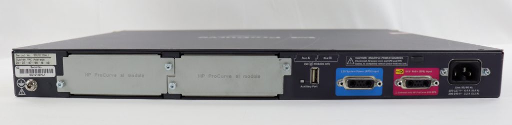 HP 2910al-48G-PoE+ J9148A PoE Gigabit Ethernet Network Switch - Image 4