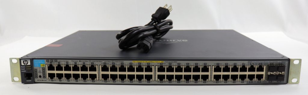 HP 2910al-48G-PoE+ J9148A PoE Gigabit Ethernet Network Switch - Image 3