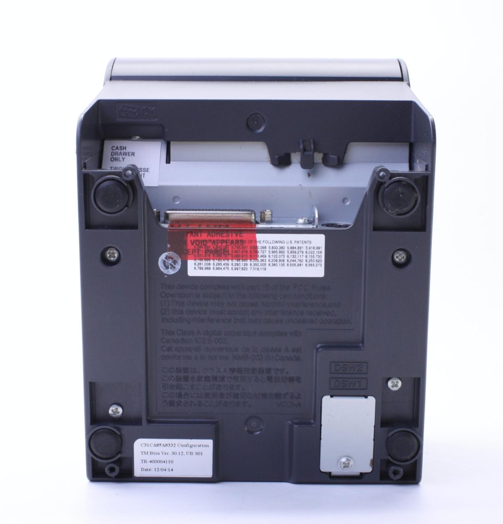 Epson Micros TM-T88V M244A PoS Parallel Thermal Receipt Printer w/ Adapter Tested - Image 4