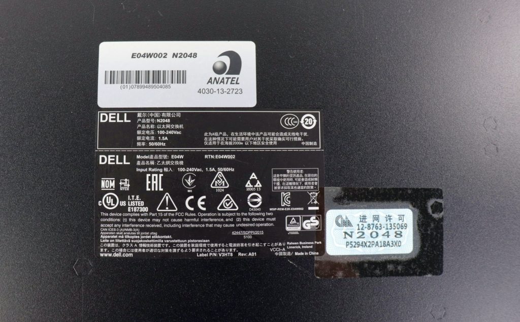 Dell EMC PowerSwitch N2048 48-Port Gigabit Network Switch - Image 7