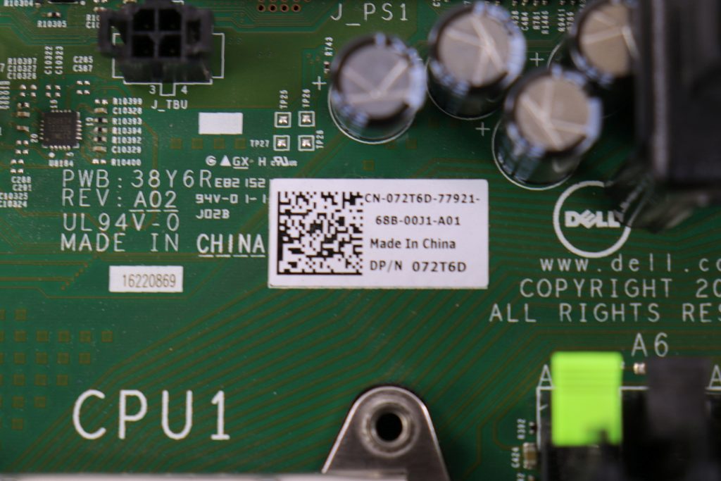 Dell Poweredge R730 Dual LGA2011-3 DDR4 Server Motherboard 72T6D - Image 2