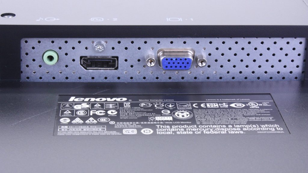 Lenovo ThinkVision L2251pwD 22" Widescreen LCD Monitor DisplayPort VGA DVI NO Stand - Image 5