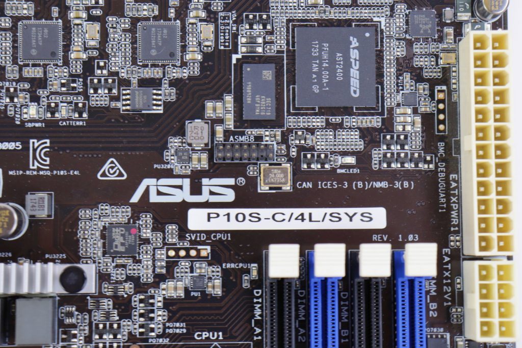 ASUS P10S-C/4L C232 LGA1151 DDR4 Server Motherboard - Image 4