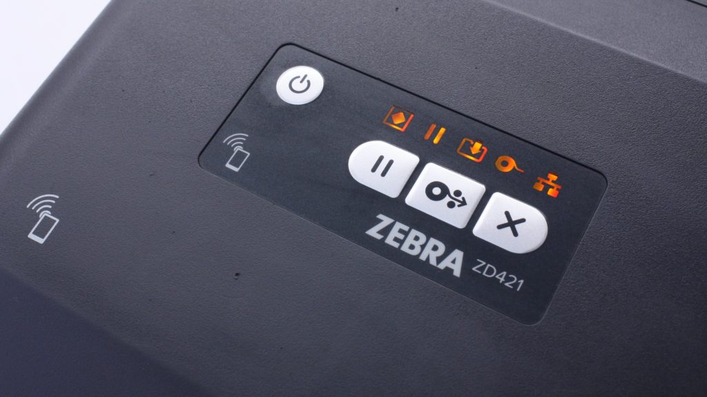 Zebra ZD421 Monochrome Thermal Label Printer Tested + Power Adapter - Image 6