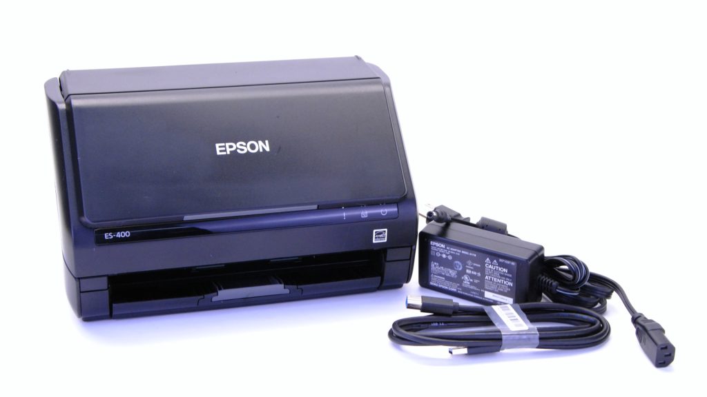 Epson WorkForce ES-400 Duplex Color Desktop Scanner 600dpi