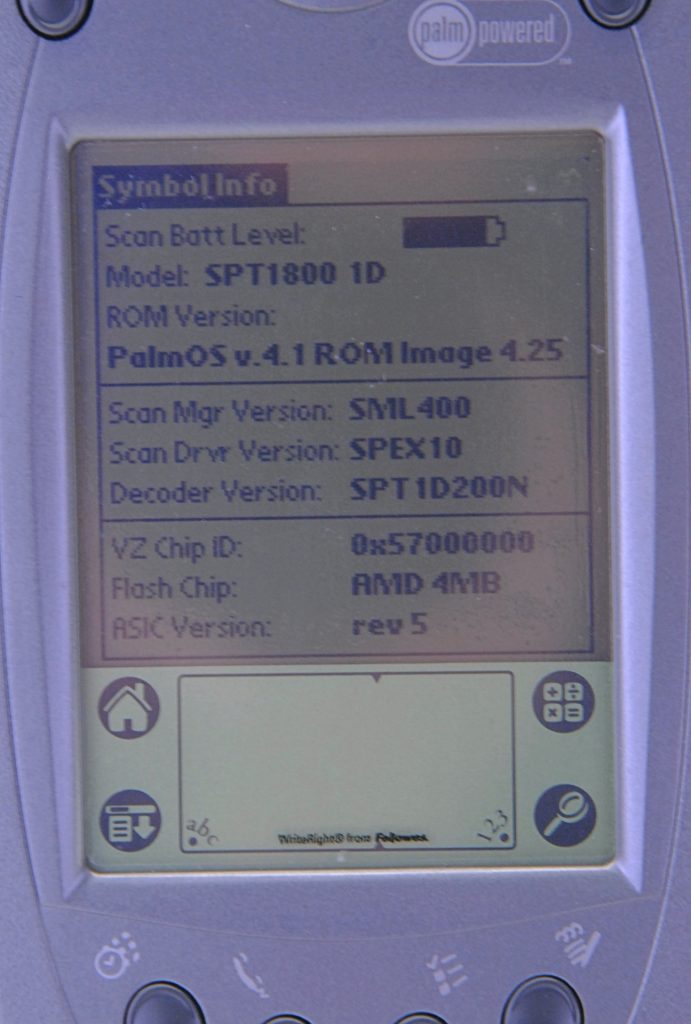 Symbol Palm SPT1800 TRG80400 Mobile Computer Barcode Scanner + Accesories - Image 5