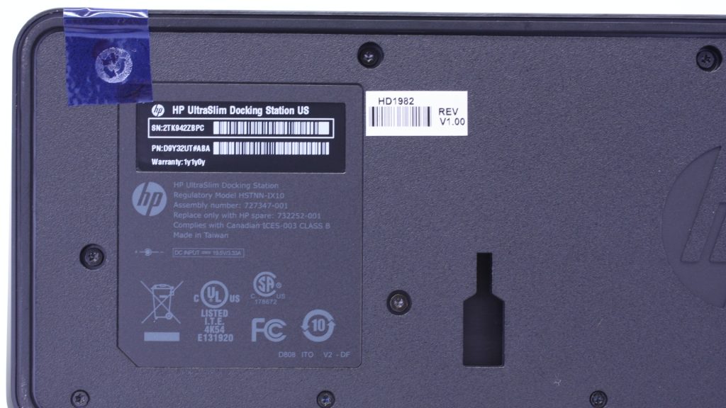 New Open Box HP UltraSlim Docking Station D9Y32UT - Image 5