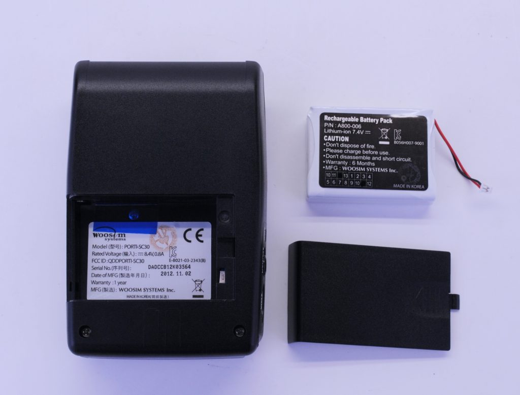 New Woosim PORTI-SC30 PortiSC30 Pocket Size Portable Thermal Receipt Printer Bluetooth - Image 5