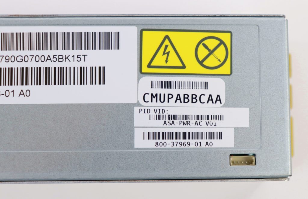 Cisco ASA 5545-X 5555-X ASA-PWR-AC AcBel FS1002 Power Supply - Image 3