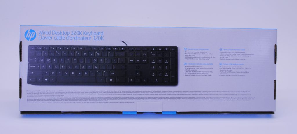 New HP Wired Desktop 320K Keyboard & 320M Mouse Combo - Image 3