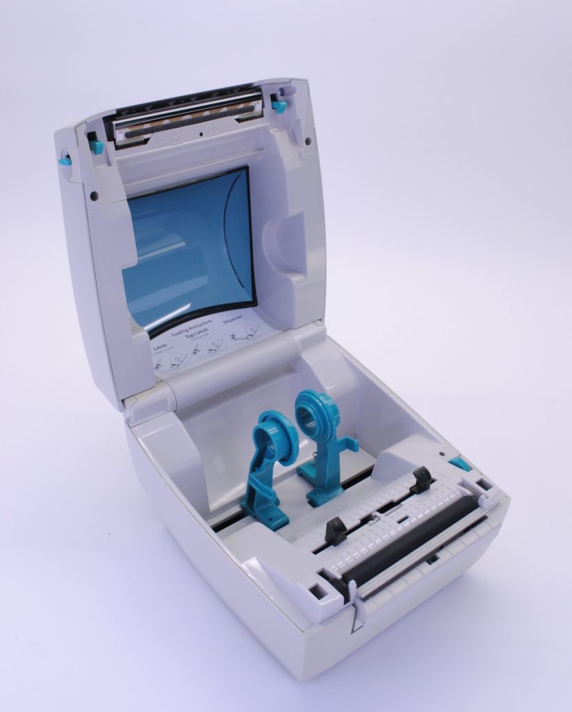 Zebra LP 2844 Direct Thermal Label Printer Tested + Adapter - Image 5