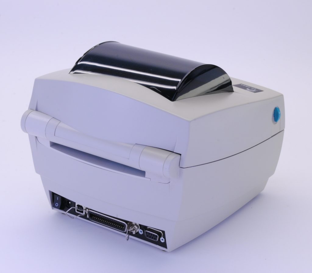 Zebra LP 2844 Direct Thermal Label Printer Tested + Adapter - Image 3