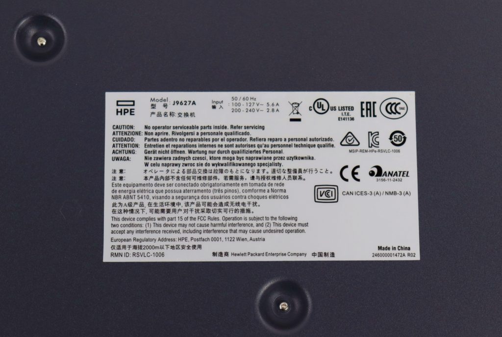 HP 2620-48 J9627A 48-Port Managed Ethernet PoE+ Network Switch - Image 8