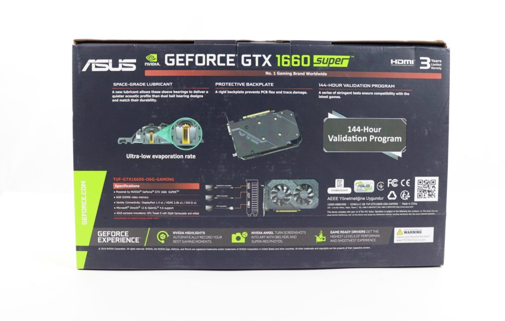ASUS TUF Gaming GeForce GTX 1660 Super 6GB GDDR6 TUF-GTX1660S-06G-GAMING - Image 6