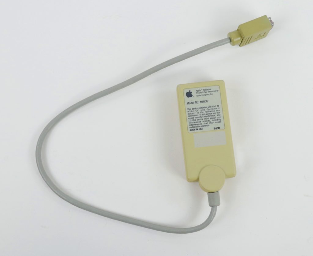 Vintage Apple M0437 Ethernet Twisted-Pair Transceiver - Image 2