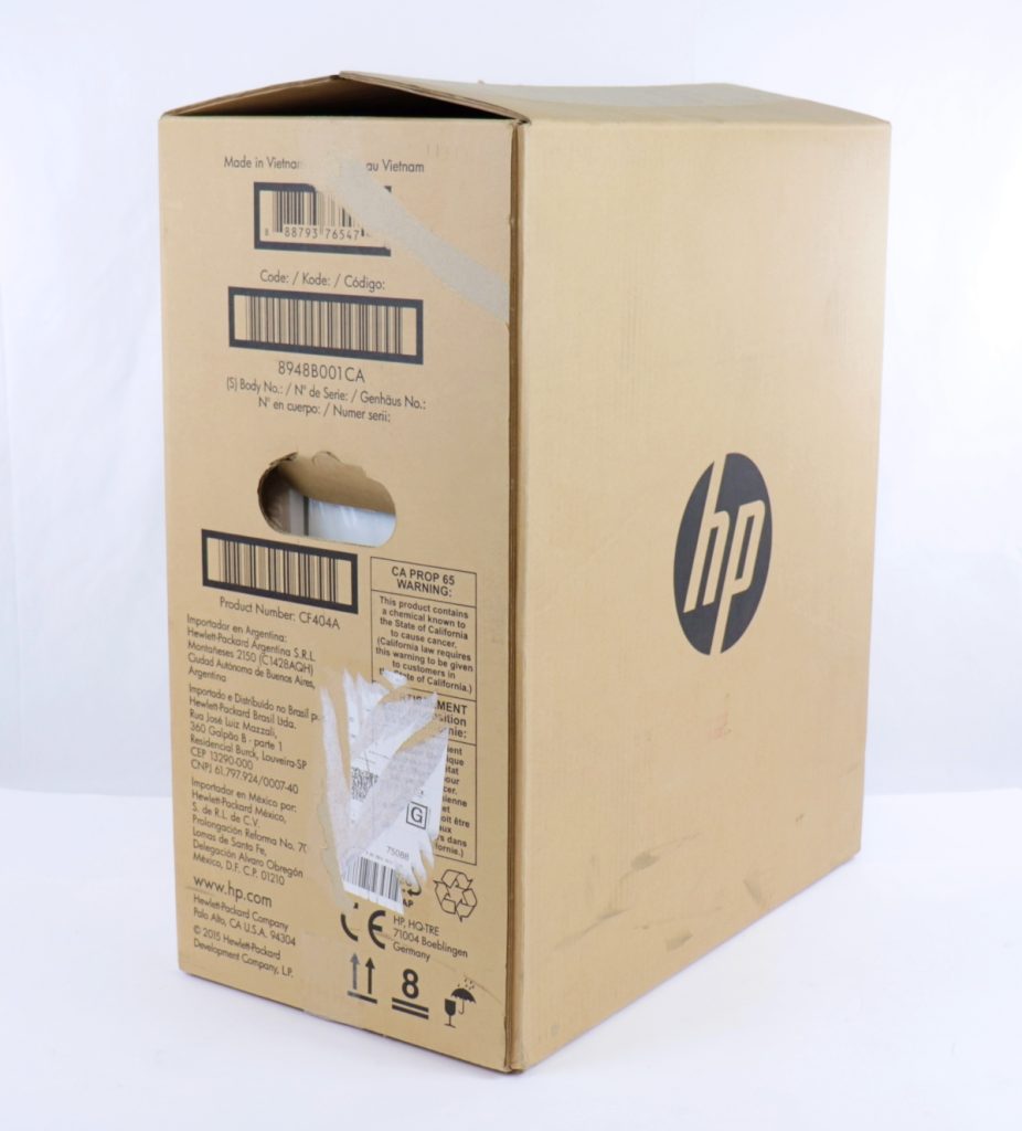 New Open Box HP LaserJet 550-Sheet Feeder Print Tray CF404A M452 M454 M477 M479
