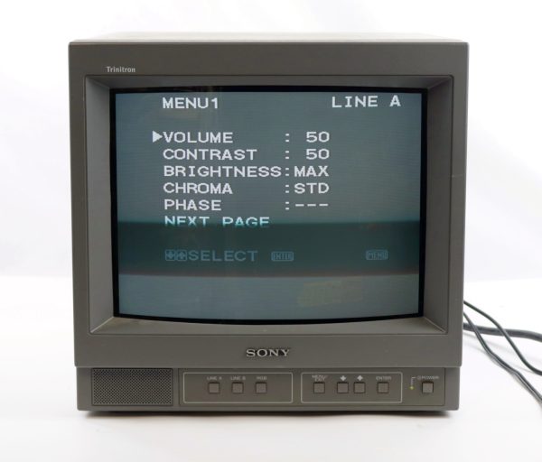 Sony Trinitron 14″ Color Video Broadcast Monitor PVM-14N6U