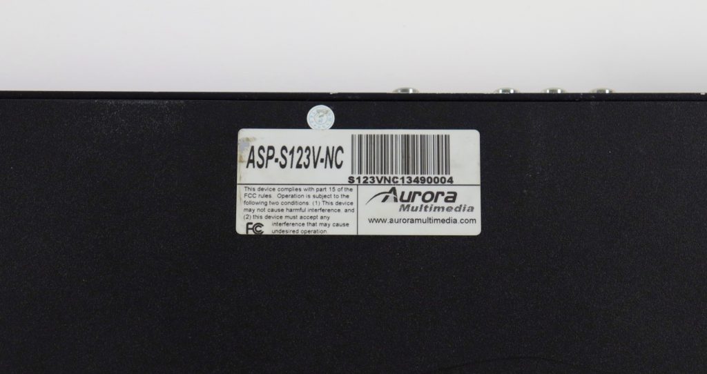 Aurora ASP-S123V-NC HDMI VGA RCA 1080p Video Audio Media Scaler Switcher - Image 5