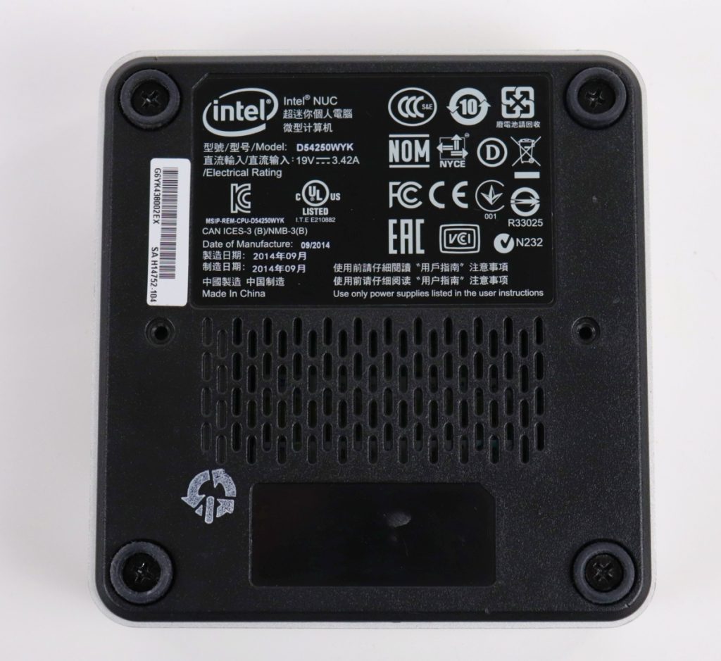 Intel NUC D54250WYK Mini PC I5-4250U 1.30GHz 8GB RAM Needs SSD