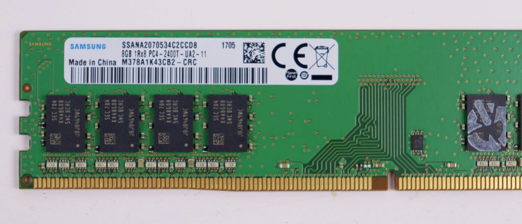 Samsung 16GB(2x8GB) PC4-19200 2400MHz DDR4 Desktop Memory M378A1K43CB2-CRC - Image 2