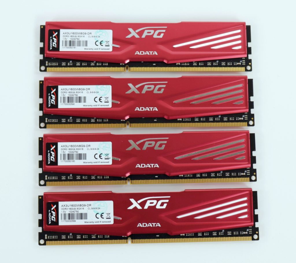 ADATA XPG 32GB (4x8GB) AX3U1600W8G9-DR DDR3 PC3-12800 1600MHz
