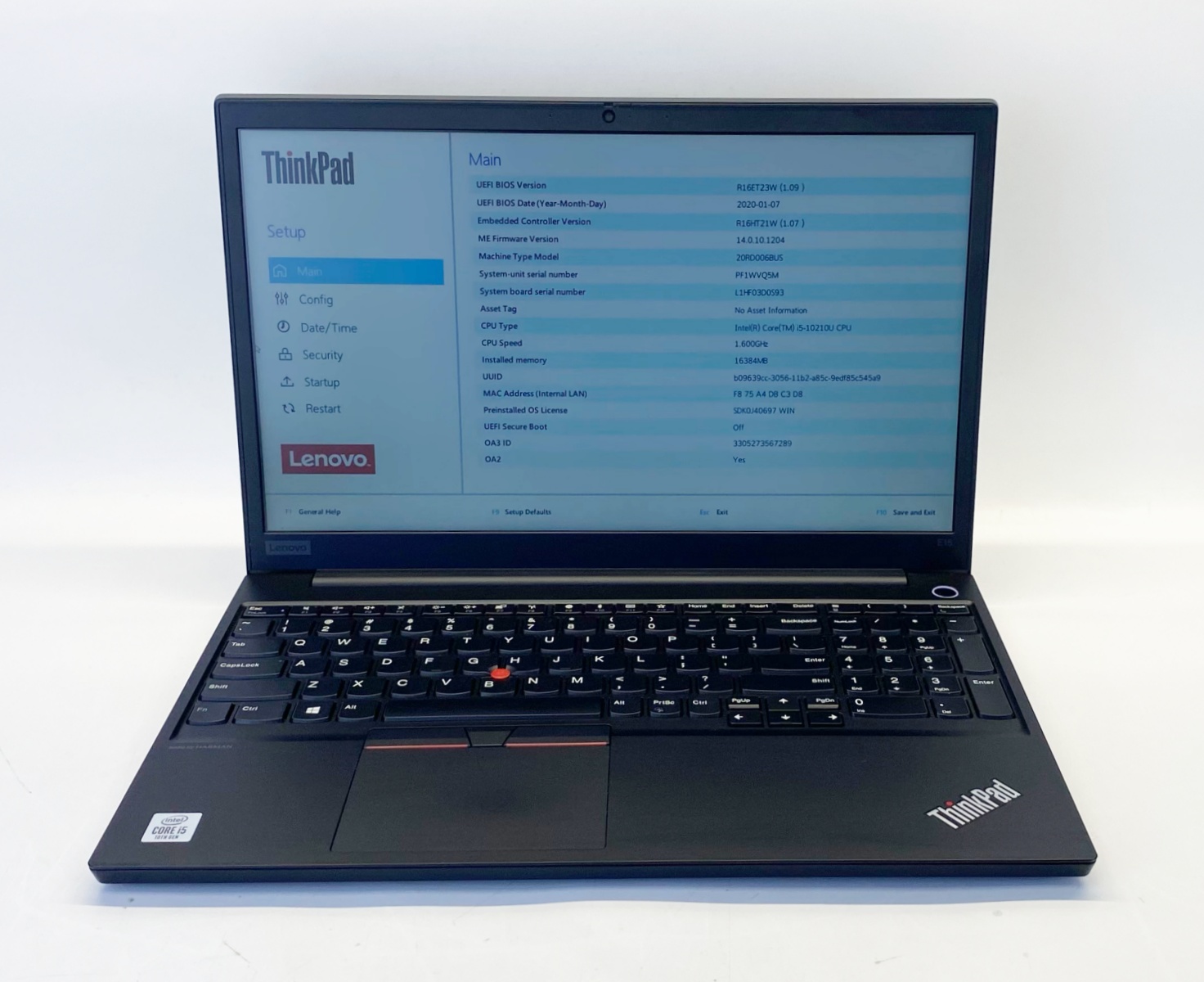 Lenovo Laptop Thinkpad Lenovo E15 Gen I7 Lenovo ThinkPad E15 Gen 
