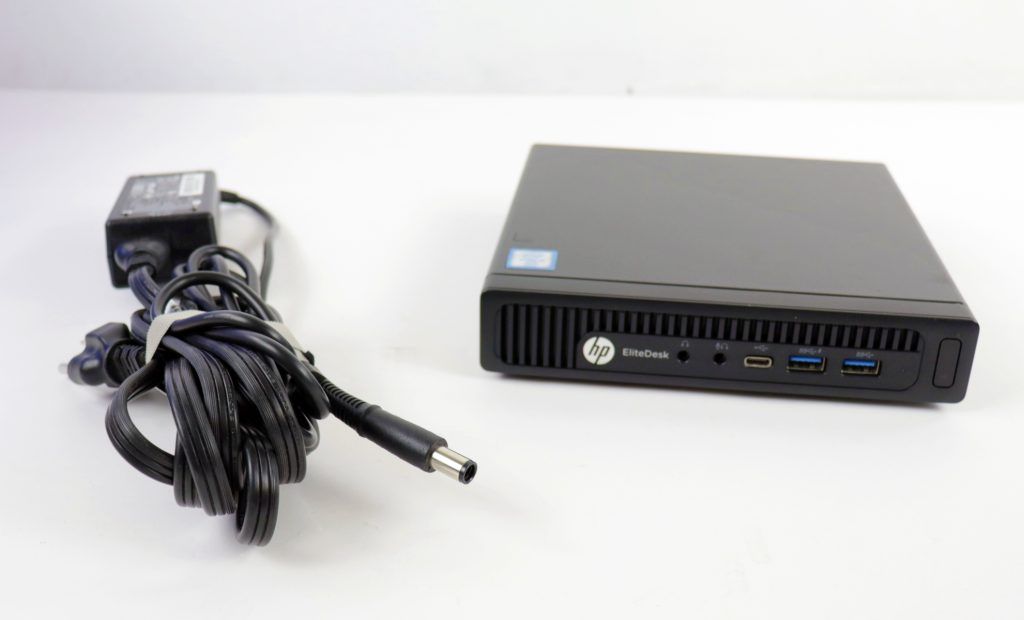 HP EliteDesk 800 G2 Mini i5-6500T 2.80GHz 8GB DDR4 RAM W/ Adapter Needs SSD